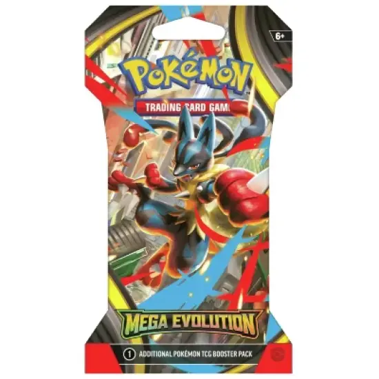 Pokemon ME1 Mega Evolution Art Set (4 Sleeved Booster Packs) image {1}