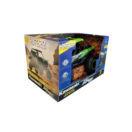 Hyper RC Kawasaki Teryx KRX 1000 - 1:5 Scale: Remote Control Vehicle with Battery-Powered ABS Construction image {6}