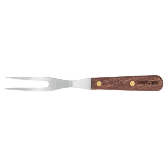 Dexter-Russell Stainless Steel Granny Fork w/ Walnut Handle, Made in USA image {1}