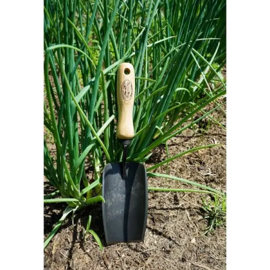 DeWit Square-Head Trowel &ndash; Heavy-Duty, Sharp Edge for Roots & Clay, 12.5&rdquo;L image {2}