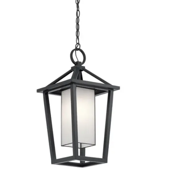 Pai&trade;24" 1 Light Pendant Black image {2}