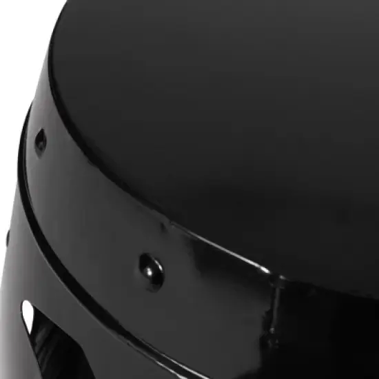 PAGED Modern Round Outdoor Side Table,16.54 inch Iron Patio End Tables for Backyard,Pool, Indoor Companion,Durable and Stable image {4}