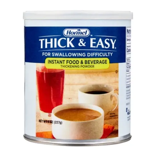 Thick & Easy Instant Food & Beverage Thickener, Unflavored, 8 oz image {3}