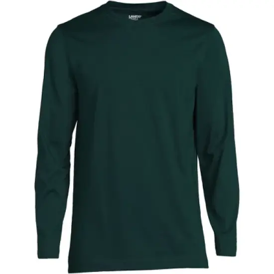 Lands' End Men's Long Sleeve Supima Tee image {14}