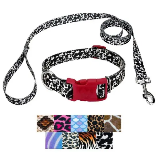 Country Brook Petz Deluxe Collar and Leash - Animal Prints Collection image {5}