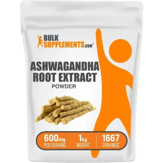 BulkSupplements Ashwagandha Extract Powder image {6}