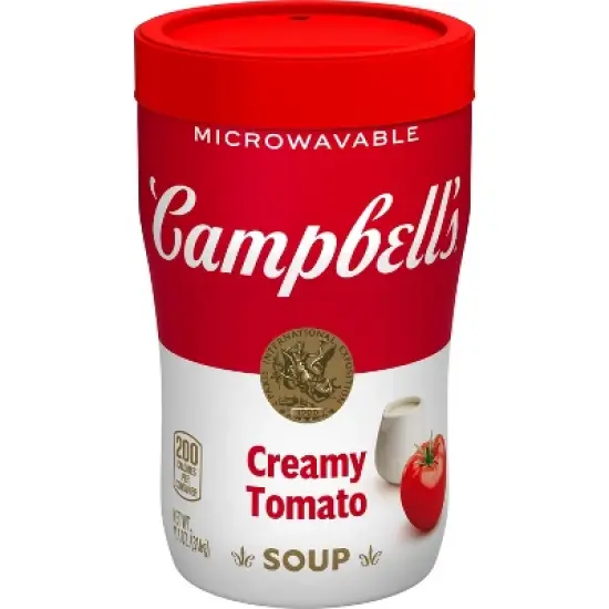 Campbell's Creamy Tomato Microwaveable Sipping Soup - 10.75oz image {15}
