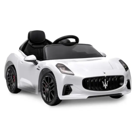 12V Ride On Car, Licensed Maserati Kids Electric Car with Remote Control, Battery Powered Vehicles image {11}