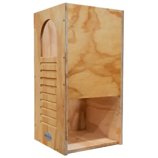 JCS Wildlife Barred Owl Nesting Box DIY Kit - Exterior Grade Treated Plywood - An Owl Box Perfect for Barred Owls image {3}