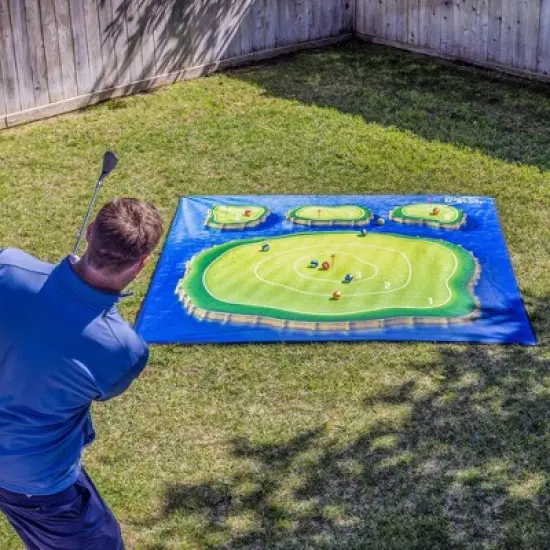 GoSports Chip N' Stick Golf Islands Chipping Game with Golf Balls - 15pc image {5}