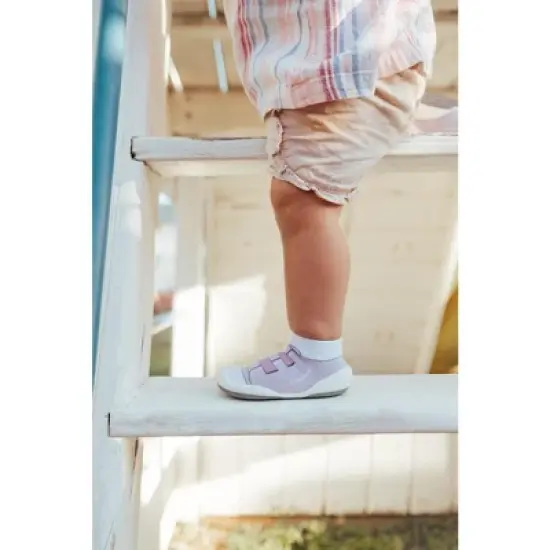 Komuello Toddler First Walk Sock Shoes - Walker Violet image {4}