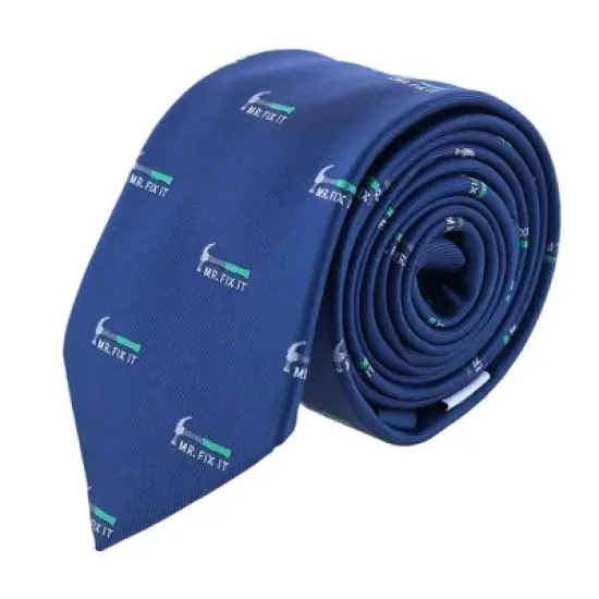 Ascentix Men's Mr. Fix It Novelty Necktie image {4}