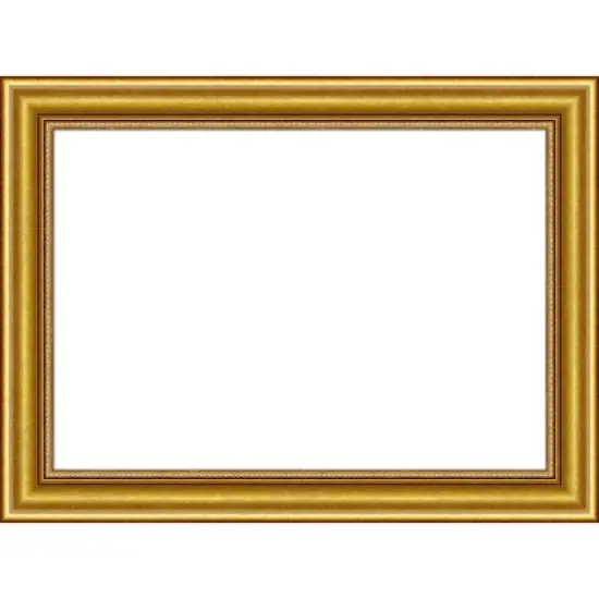Amanti Art Townhouse Gold Framed Dry Erase Magnetic Board image {9}