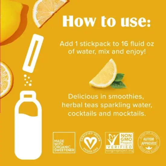 Ultima Replenisher Daily Hydration Electrolyte Stick Packs - Lemonade - 2.6oz/20ct image {4}