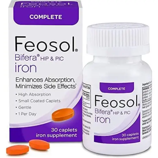 Feosol Complete With Bifera Iron, 30 Count image {6}