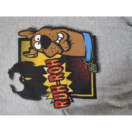 Scooby Doo Ghost Ruh-Roh Boy's Athletic Heather Sweater image {2}