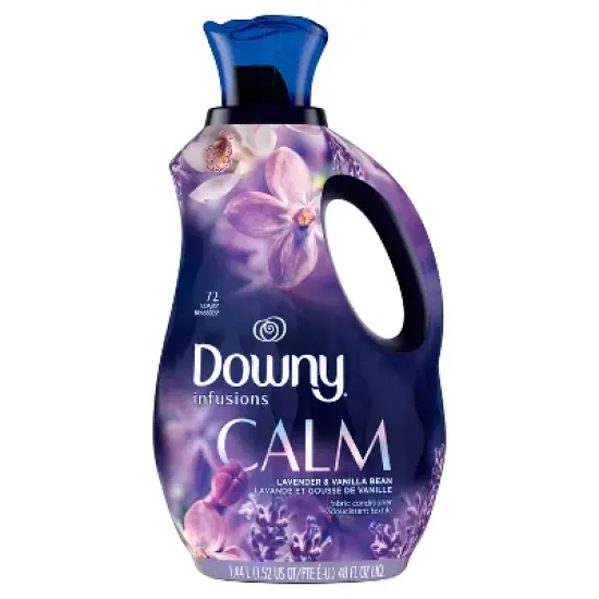 Downy Infusions Calm Liquid Fabric Softener - Lavender & Vanilla Scent image {1}