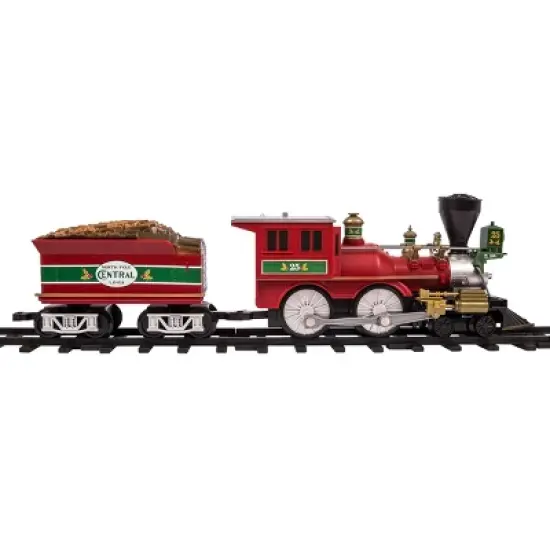 Lionel North Pole Central RTP Set with Bluetooth: Battery Operated Plastic Train Playset, 37 Pieces image {13}