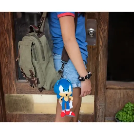 Sonic The Hedgehog Collector Plush Toy Clip-On | 8 Inches Tall image {5}