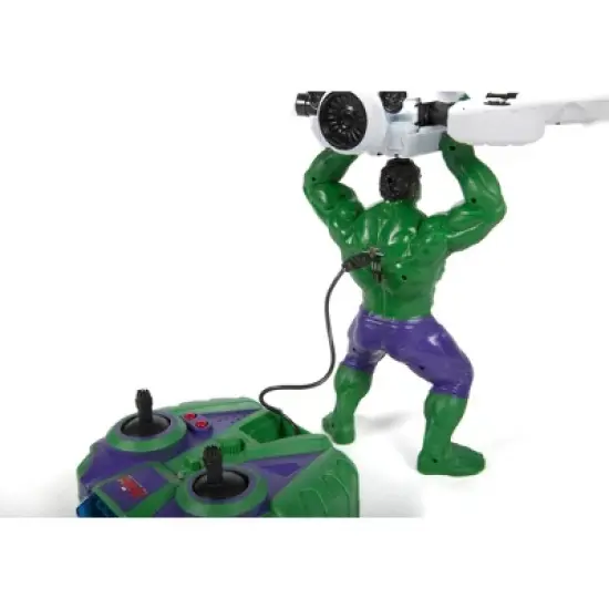 Marvel Avengers Hulk Flying Figure IR Helicopter image {5}