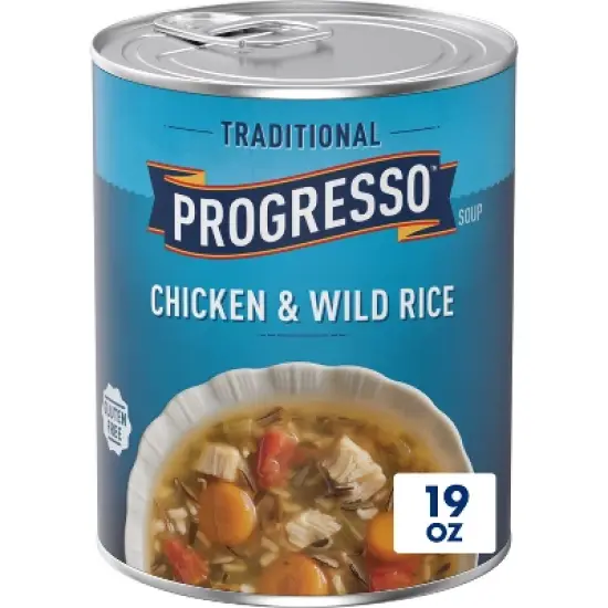 Progresso Gluten Free Traditional Chicken & Wild Rice Soup - 19oz image {7}