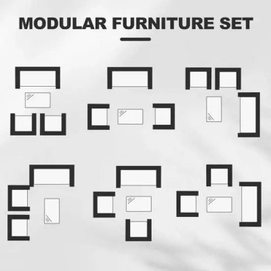 4-Piece All-Weather Patio Set - UV-Resistant PE Rattan & Rust-Proof Iron, Ergonomic Chairs, Tempered Glass Table for Indoor/Outdoor image {5}