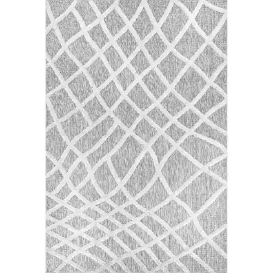 nuLOOM Carly Raised Fishnet Trellis Area Rug image {7}