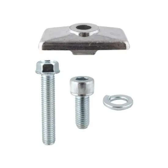 Greenfield 285mm KS2 Kickstand Silver Classic Aluminum Alloy BB Mount image {1}