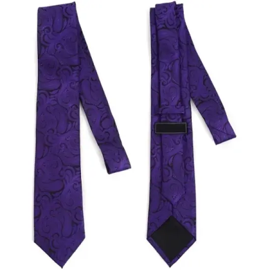 Men's Paisley Microfiber Woven Wedding Neckties image {3}