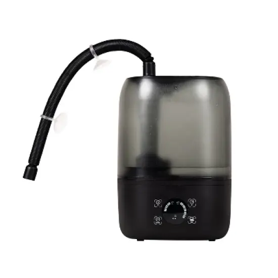 REPTI ZOO Digital Timing Reptile Fogger, Automatic Reptile Humidifier with Double Hose & 4L Reservoir, Large Reservoir Terrarium Humidifier image {4}