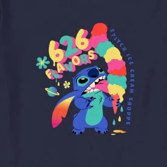Toddler's Lilo & Stitch 626 Ice Cream Flavors T-Shirt image {1}