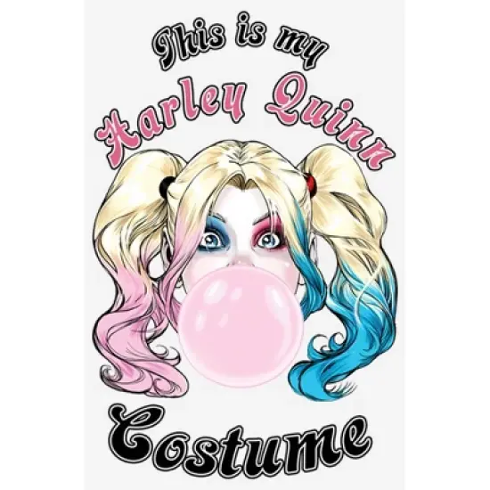 Women's Batman Harley Quinn Gum Costume T-Shirt image {1}