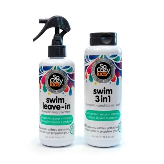 SoCozy  Kids Swim Leave-In Conditioning Treatment + Detangler - 8 fl oz image {2}
