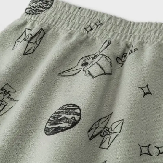 Toddler Boys' 3pc The Child Top and Bottom Set - Green/Gold image {4}