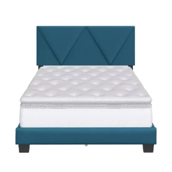 Vector Linen Upholstered Platform Bed Frame - Boyd Sleep Eco Dream image {3}