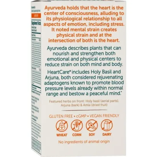 Himalaya HeartCare, Cholesterol and Blood Pressure Supplements, 720mg, 120 Capsules, 1 Month Supply image {2}