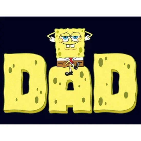Men's SpongeBob SquarePants Dad Sponge T-Shirt image {1}