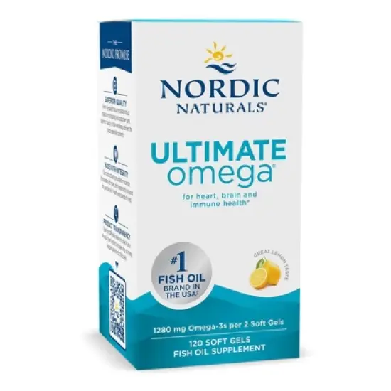 Nordic Naturals Ultimate Omega 3 Fish Oil Supplement Softgels image {6}