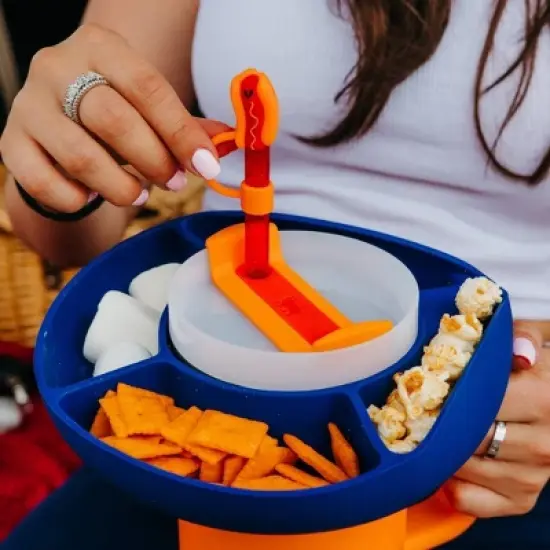 CharCharms 4pk Tailgate Football Straw Toppers image {2}