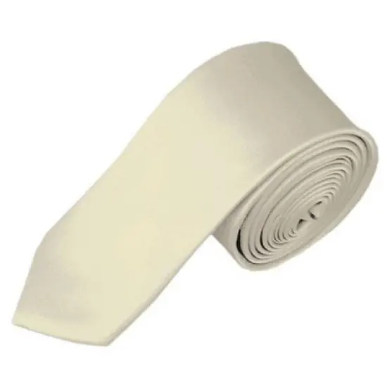 Men's Solid Color Skinny 2 Inch Wide And 57 Inch Long Neckties image {17}