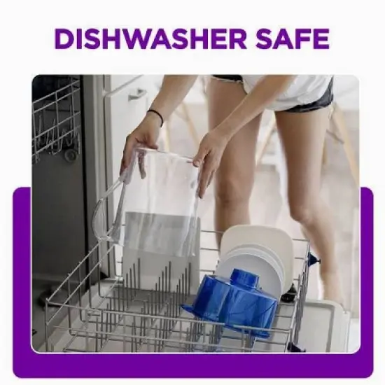 PUR 11 Cup Water Filtration Pitcher - Blue/White: BPA-Free, Filters Chlorine & Mercury, 40-Gallon Purifier, PUR Filter Compatible image {7}