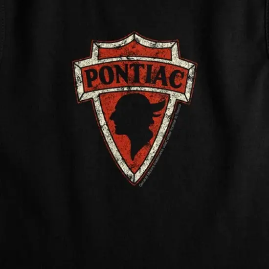 Women's Pontiac Early Pontiac Arrowhead Sleeveless Crop Top Tank image {1}