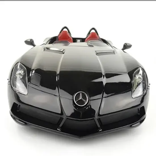 Ready! Set! Go! Link 1:12 RC Mercedes-Benz SLR Radio Remote Control Licensed Model Car - Black & Silver image {8}