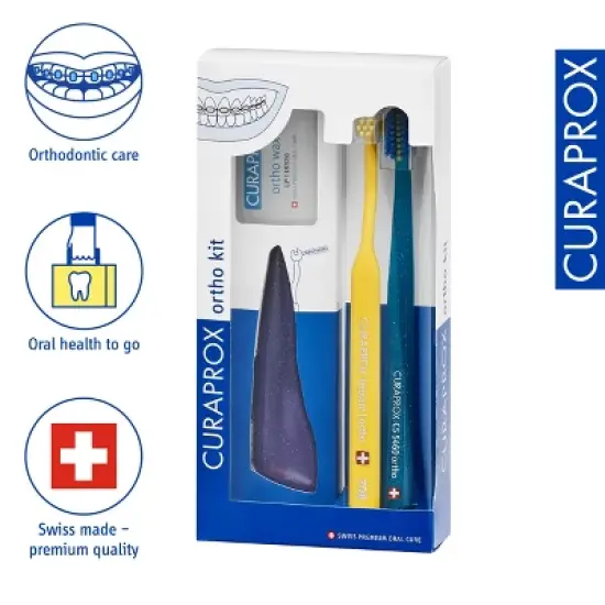 Curaprox Ortho Kit &ndash; Complete Braces Care Set for Healthy Smiles image {1}