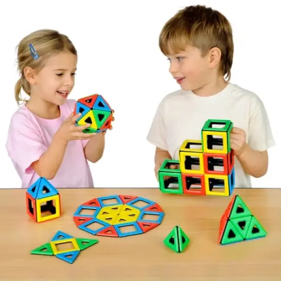 Polydron Magnetic Polydron Class Set, 96 Pieces image {3}