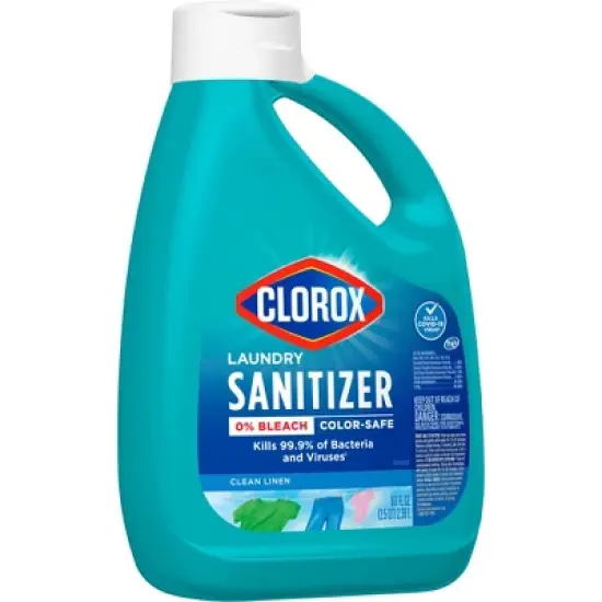Clorox Laundry Sanitizer - 80 fl oz image {6}