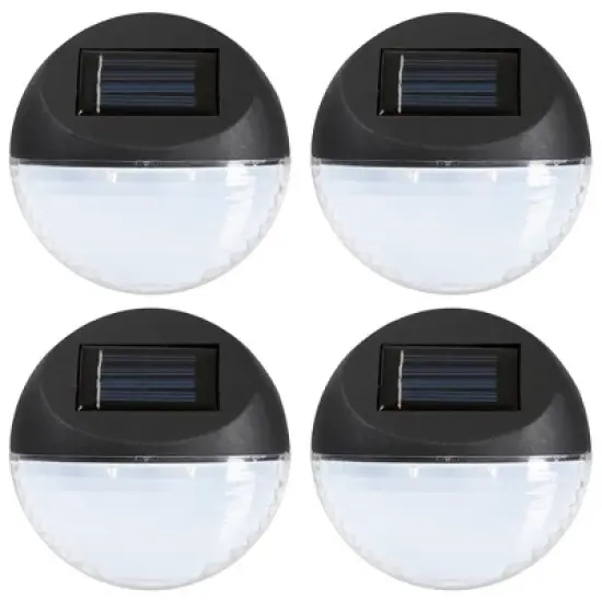 Nature Spring Outdoor Rechargeable LED Solar Lights - 4 Pieces image {2}