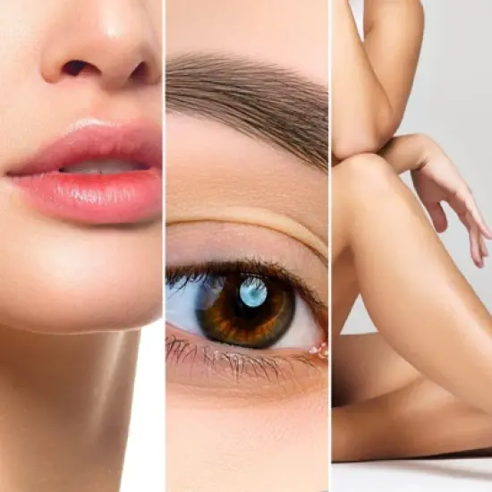 Glamlily 60-Pack Eyebrow Facial Razor for Women, Multipurpose Dermaplane Hair Remover Trimmer Tool, Colorful Shaving Bulk Set, 3 Colors, 6x1.4 In image {3}