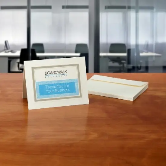 Avery Printable Note Cards with Envelopes, 4.25" x 5.5", Ivory with Embossed Border, 60 Blank Note Cards for Inkjet Printers (8317) image {2}