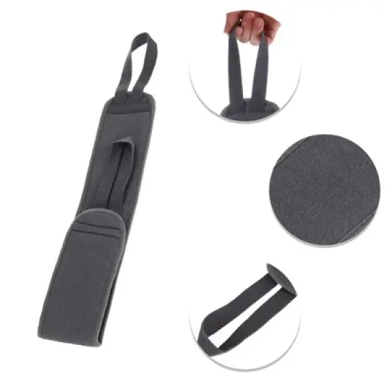 Unique Bargains Bath Brush Set 23.23"x3.54" Gray 1 Set image {2}